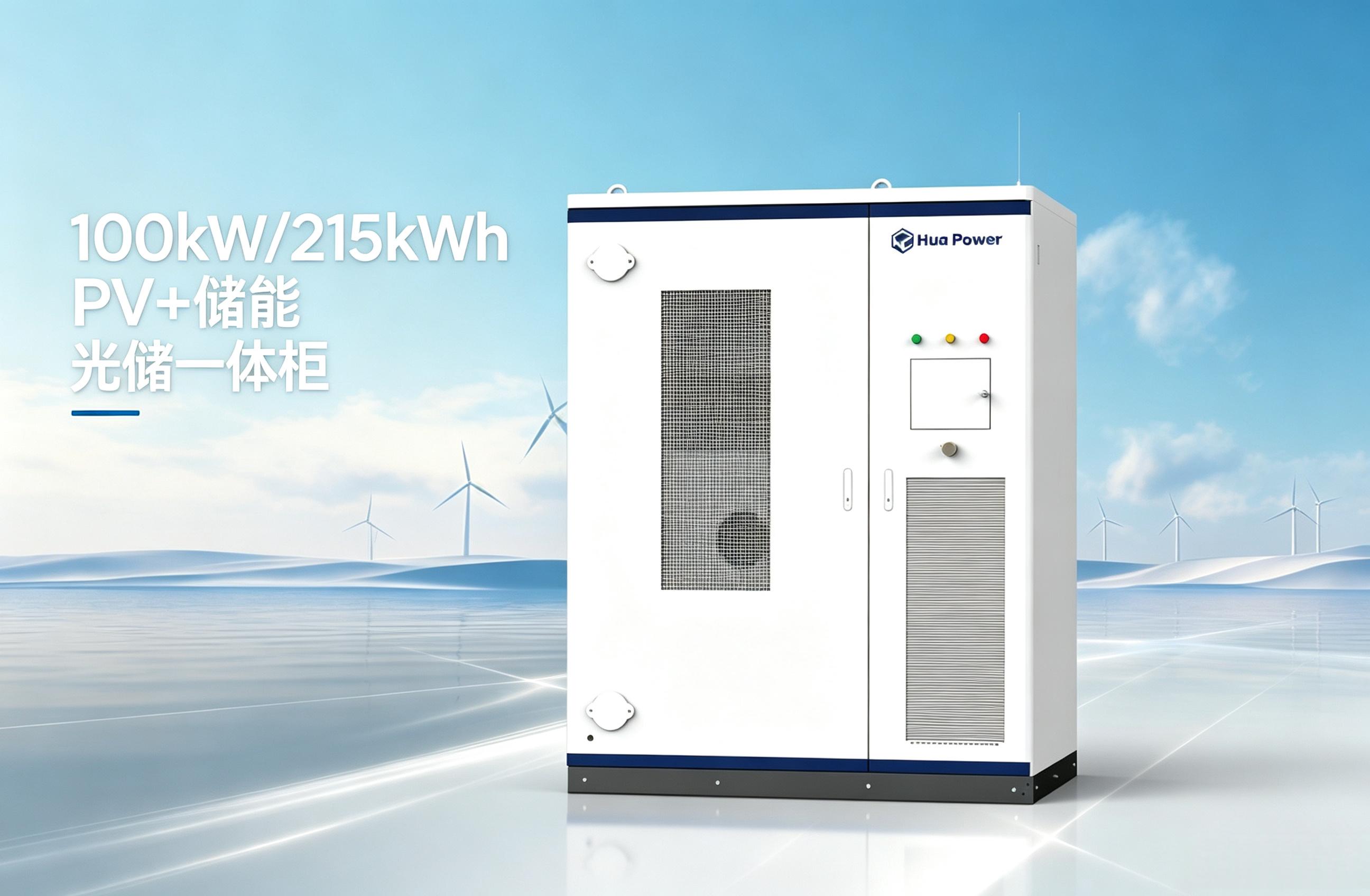 100kW/215KWh PV+储能 光储一体柜