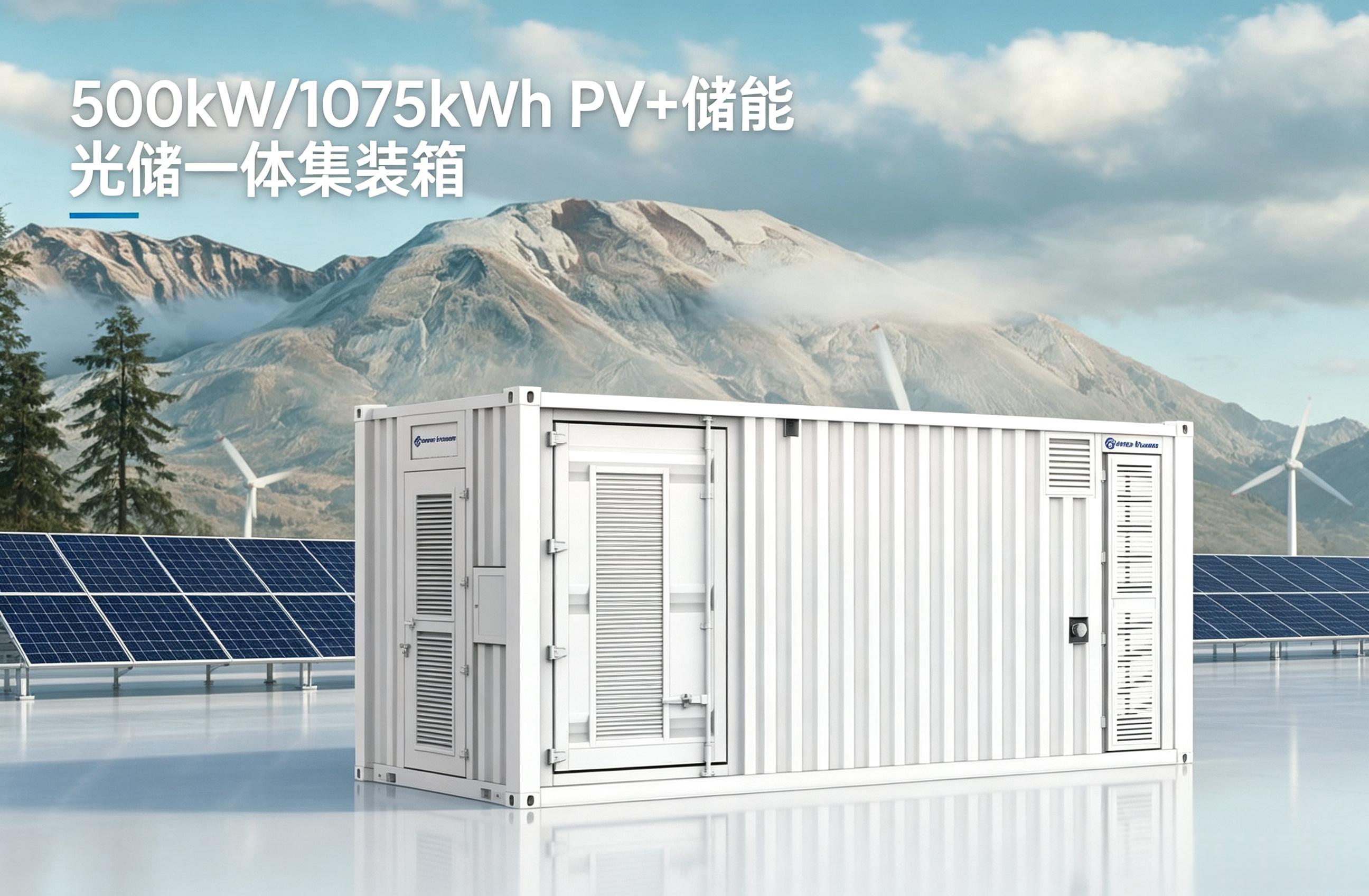 PV+储能 光储一体集装箱
