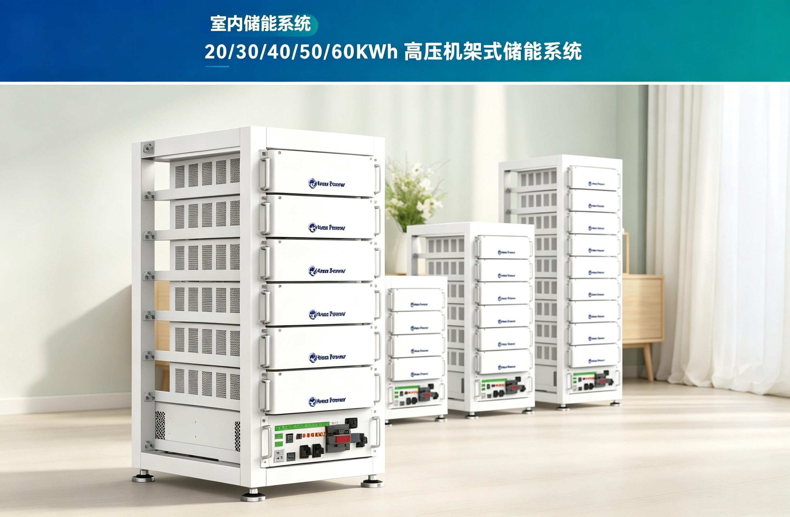 20/30/40/50/60kWh 高压机架式储能系统