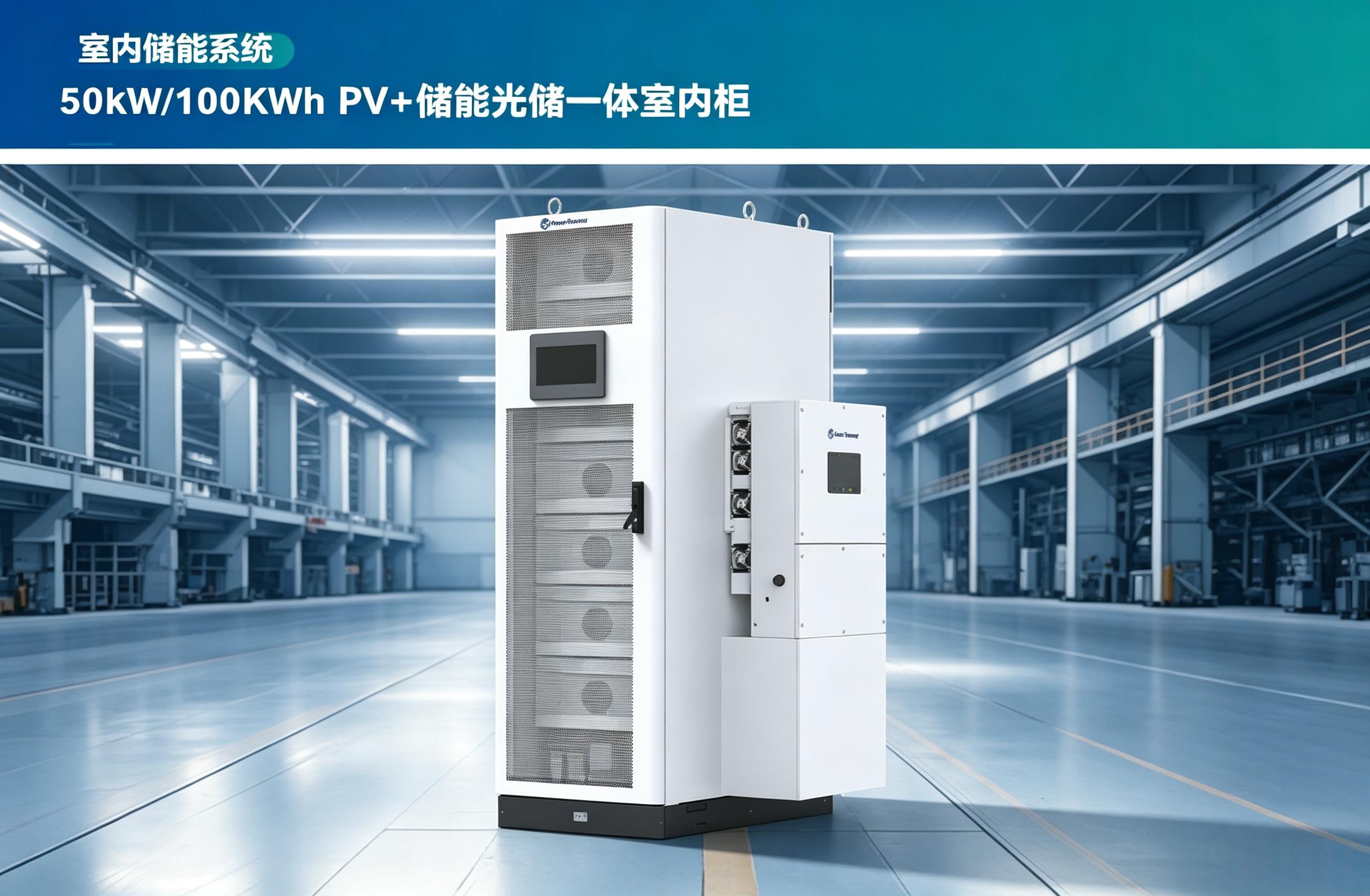 50kW/100KWh PV+储能光储一体室内柜